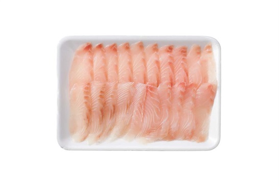 Tilapia Topping til Sushi 160gr.(25brett pr.krt) Frys  Smakfullt