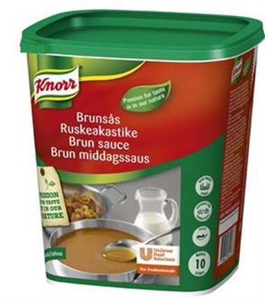 Brun Middagssaus Knorr Pasta 1kg 10ltr (3bx pr.krt)  Unilever