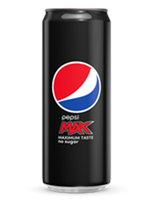 Pepsi Max 24x0,33ltr SLEEK BOX (skaffev.)  Ringnes