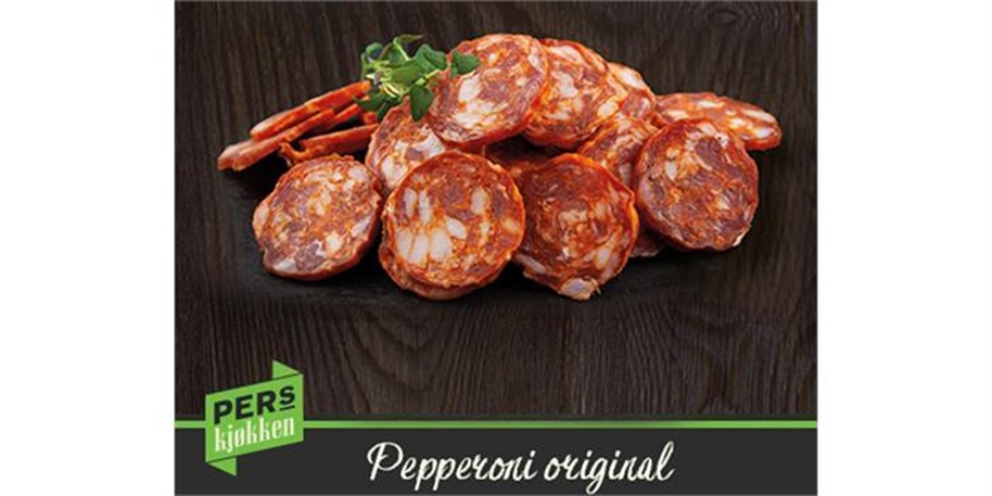 Pepperoni Pers  Original 1kg Skåret (8x1kg pr.krt)  Pers