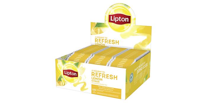 Te Lemon Refresh 100poser Lipton  Cuveco