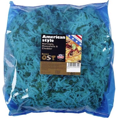 Pizzaost American Style 2x3kg Tine  Tine