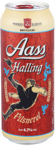 Aass Halling 24x0,5ltr (skaffev.)  Aass Brygg.