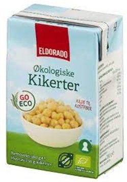 Kikerter Økolgisk 380gr. Go Green (16.pk.pr.krt)  Lantm.Ceralia