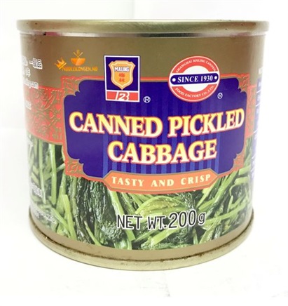 Shanghai Canned Pickled Cabbage 200gr.(72stk pr.krt)  AF