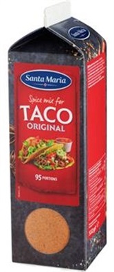 Taco Spicemix Original 532gr.(6bx pr.krt) Santa M.  Santa Maria