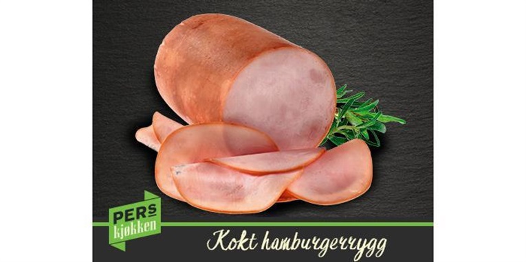 Hamburgerrygg 500gr.Skåret Frys  Pers