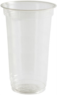 Plastglass Til Øl 0,5ltr 50stk (16pk a 50stk pr.krt)  Neng.