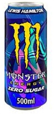 Monster Lew Hamilton Uten Sukker 54x0,5ltr BOX(skaffev.)  Coca Cola