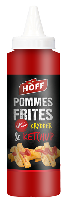 Ketchup Pommes Frites Krydder 580gr.fl.Hoff  Hoff