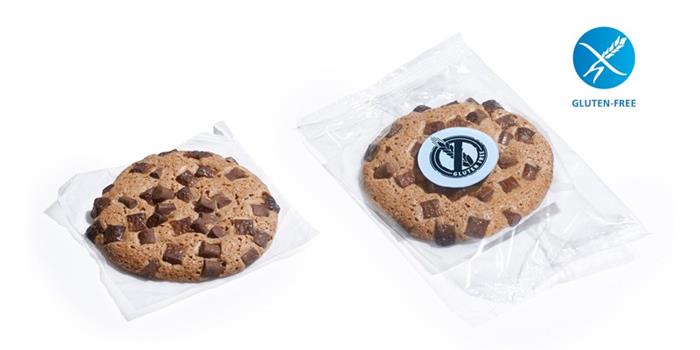 Cookies Choc Chip Glutenfri Singelpk. 50x40gr.  Kristiania G.