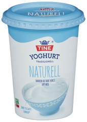 Yoghurt Naturell  0,5ltr Tine  Rgr.