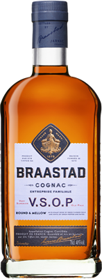 Cognac Braastad VSOP 70cl  Arcus Norway