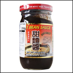Sweet Bean Sauce Master 250gr. Glass(24stk pr.krt)  AF
