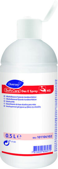 Hånddesinfeksjon 500ml Des E Spray Soft Care  Neng.