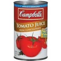 Tomatjuice Campbells 12x1,36 ltr.(skaffev.)  Lorentzen