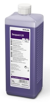 Desguard 20 Desinfeksjonrengjøringmiddel 1ltr  Ecolab