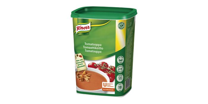 Tomatsuppe Pulver 1kg gir 10ltr Knorr  Unilever