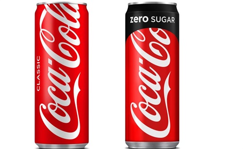 Coca Cola Uten Sukker 20x0,33ltr SLEEK BOX  Coca Cola