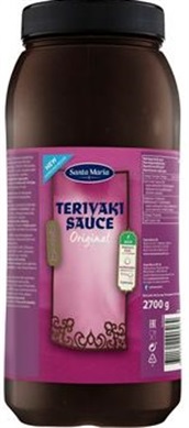 Teriyaki Sauce 2,7kg kanna S.Maria (3kn pr.krt)  Santa Maria