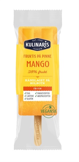 Fruktispinne Mango 33stk Kulinaris  Kulinaris