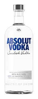 Vodka Absolut 40% 70cl  Pernod Ricard