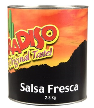 Salsa Fresca Saus 2,8kg bx El Paradiso  C.Evensen