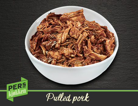 Pulled Pork BBQ 1/1 ca.1,25kg (ca.7kg pr.krt)Frys  Pers