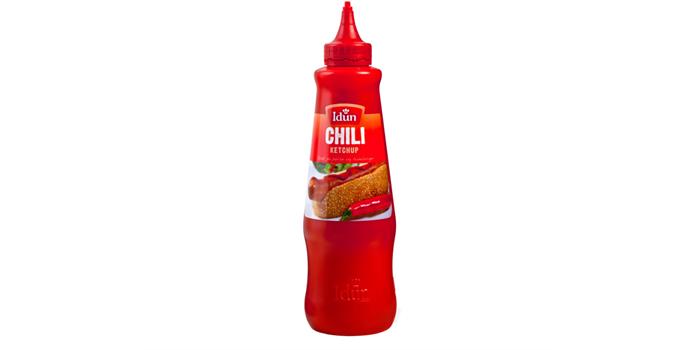 Ketchup m/chili 890gr. flaske (6stk pr.krt)  Orkla