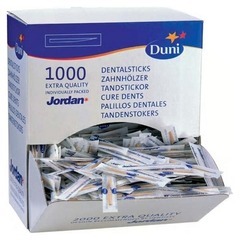 Tannstikkere Enkelpakket 1000 stk Duni  Nor Engros
