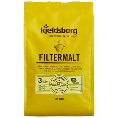 Kaffe Original Filtermalt  12x500gr. Kjeldsberg Kampanje  Kjeldsberg