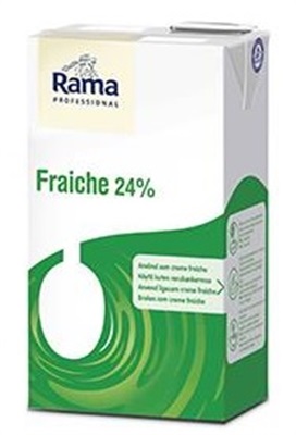 Fraiche Lettrømme/Seterømme 24% 1ltr RAMA  Unilever