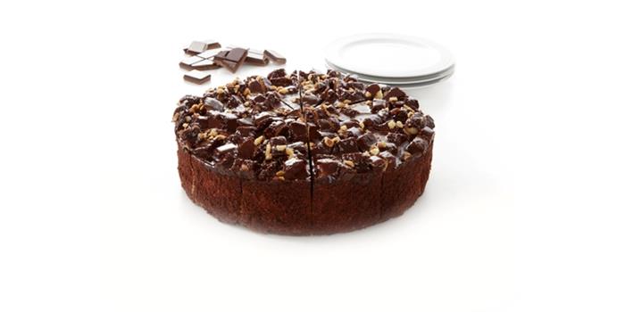 Sjokoladekake Crunch Cake 1600gr.(4stk pr.krt)  Marexim