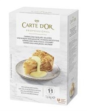 Vaniljesaus Kaldrørt Carte dòr gir 11ltr  Unilever