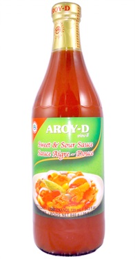 Sweet & Sour Sauce AROY-D 12x840gr.  AF