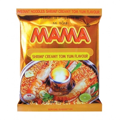 Mama Inst. Noddles Shrimp 20x90gr.  Scanasia