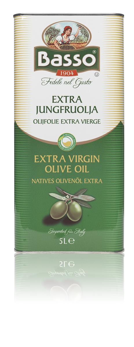 Olivenolje Extra Virgin 5ltr  Basso  Foodbroker