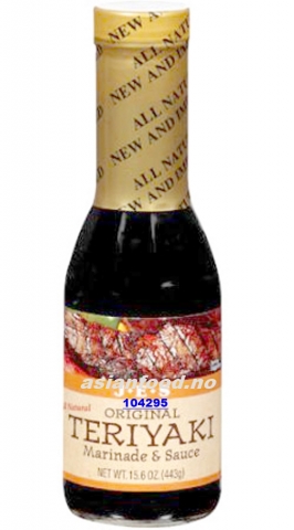 Teriyaki Sauce Original 443gr. flaske (8pr.krt)  AF