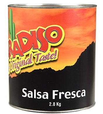 Salsa Fresca El Paradiso 6x2,8kg Bx  Haugen