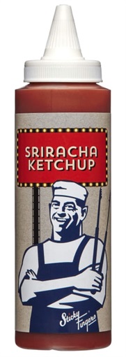 Ketchup Sriracha Sticky Finger 6x237ml (skaffev.)  La Salumeria