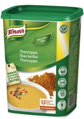 Thaisuppe Pulver 900gr. 9ltr Knorr  Unilever