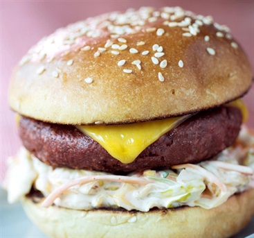 Hamburger No Meat Burger Veg. 42x130gr. 5,46kg  Jæder