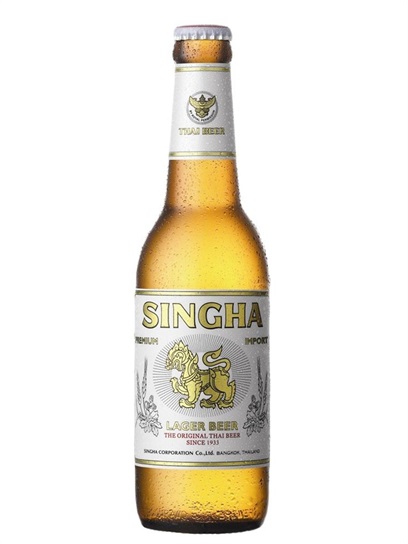 Singha Lager 5% 24x0,33ltr  Asia Engros