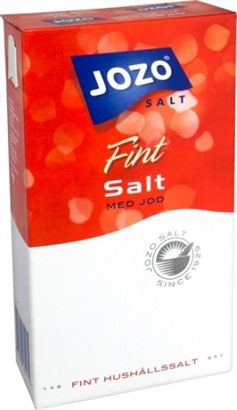 Salt MED Jod 1kg Jozo (10pk pr.krt)  Jozo