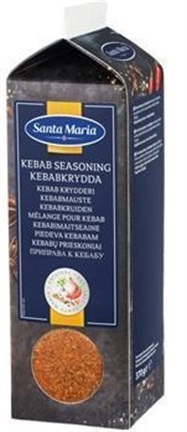 Kebabkrydder Seasoning 370gr. Santa M.  Santa Maria