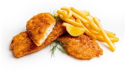Fish & Chips Gourmetfilet 24x167gr.(4kg) Findus  Findus