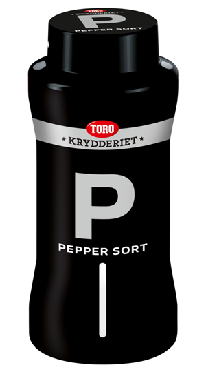 Pepper Sort Hel 430gr. Toro  Orkla