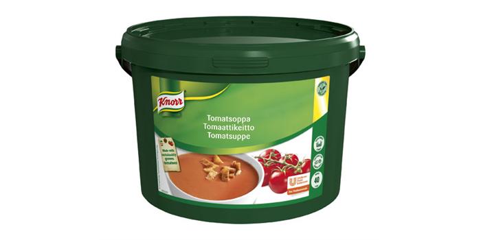 Tomatsuppe Pasta 4kg Spann gir 40ltr Knorr  Unilever