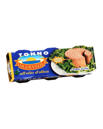 Tunfisk i Olje 3x80gr. (32stk pr.krt) Italia  Foodbroker