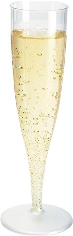 Champagneglass Plast 13,5cl 10stk(10pk.pr.krt)  Neng.